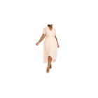 Fashion To Figure Seaport Flutter Sleeve Maxi Dress-plus