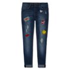 Vanilla Star Do It Yourself Patch Skinny Jeans-juniors