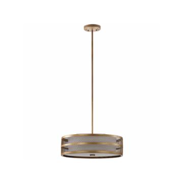 Safavieh Greta Veil 4 Light Antique Gold Adjustable Pendant