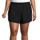 Xersion Colorblock Woven Shorts - Plus