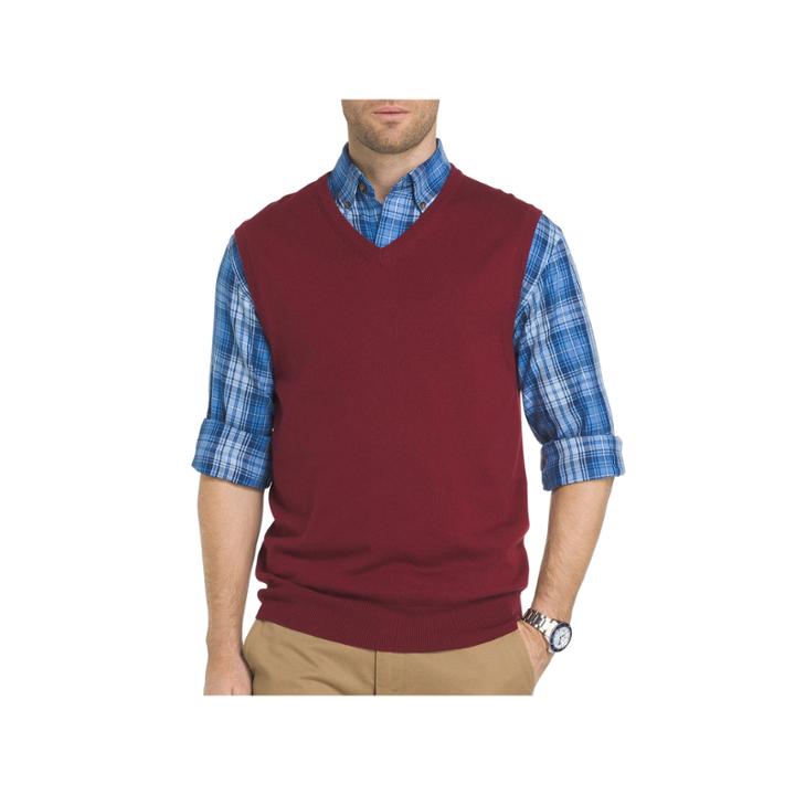 Izod V Neck Sweater Vest Big And Tall