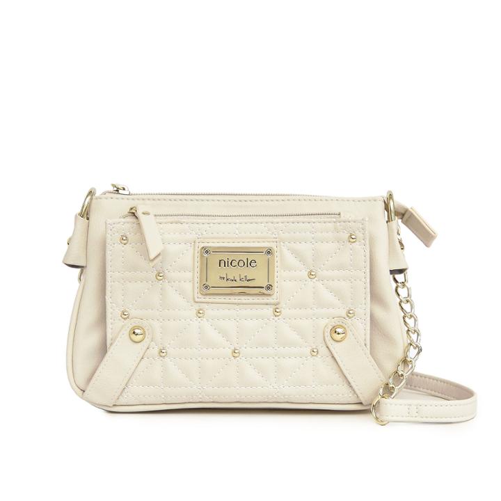 Nicole By Nicole Miller Suzie Quilted Mini Crossbody Handbag