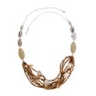 El By Erica Lyons El By Erica Lyons Silver Over Brass Beaded Necklace