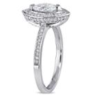 Womens 3/4 Ct. T.w. Genuine Marquise White Diamond 14k Gold Engagement Ring