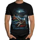 Freddy And Jason On The Lake Graphic Tee