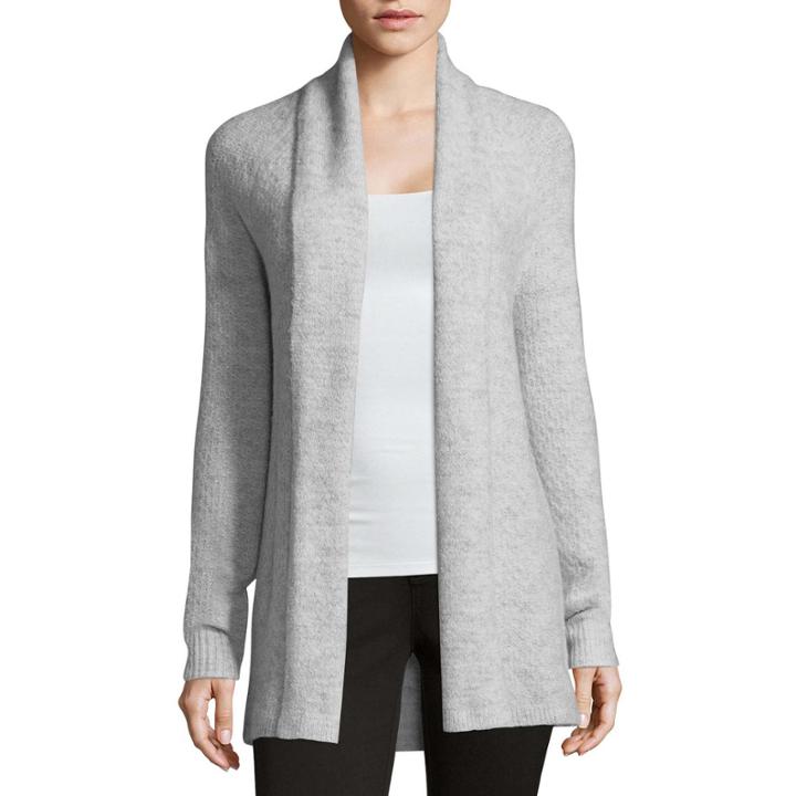 Liz Claiborne Long Sleeve Lurex Cardigan
