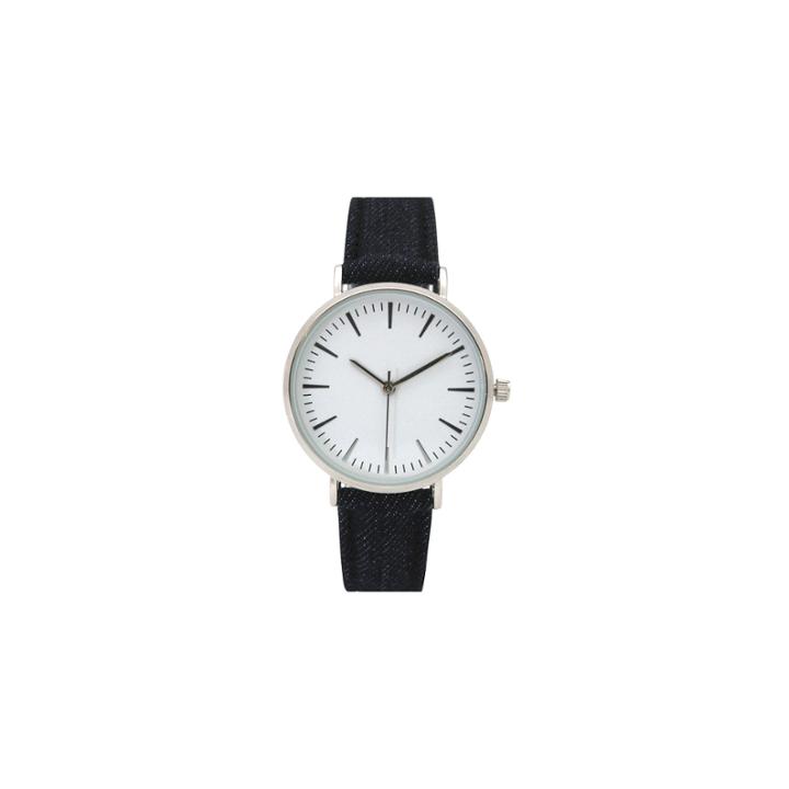 Olivia Pratt Denim Womens Gray Smart Watch-17441grey