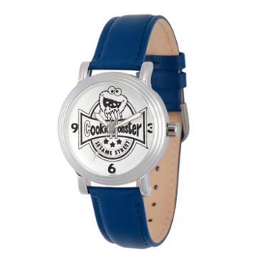 Sesame Street Womens Blue Strap Watch-wss000018