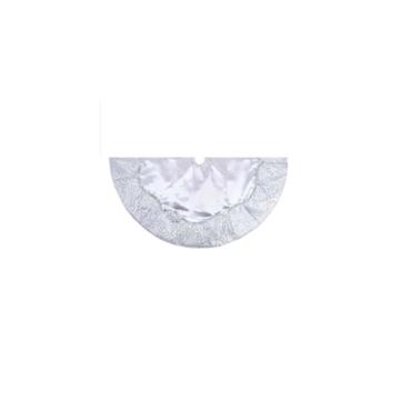 Kurt Adler 48 Inch Printed Border Tree Skirt