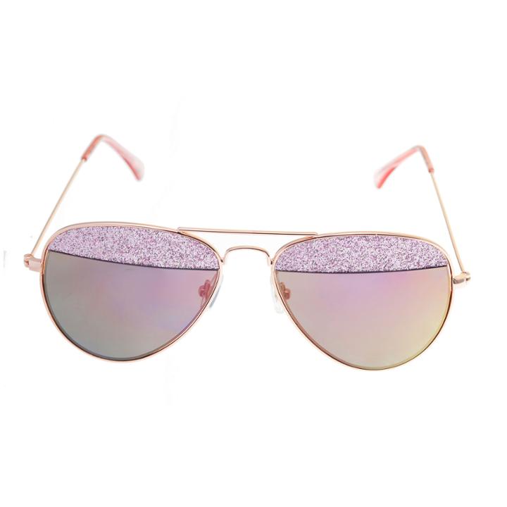 Nicole By Nicole Miller Nicole Miller Full Frame Aviator Uv Protection Sunglasses-womens