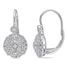 1/8 Ct. T.w. Genuine White Diamond 14k Gold Ear Cuffs