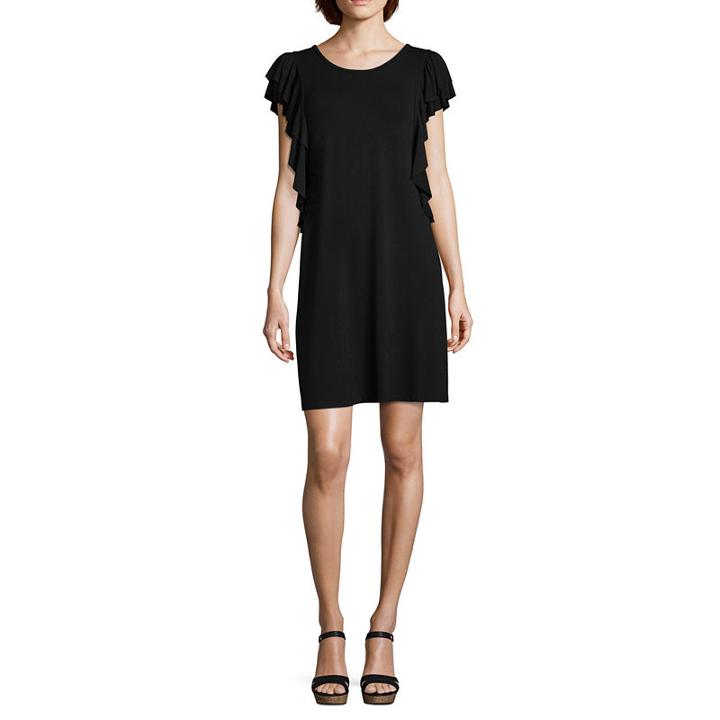 A.n.a Sleeveless Floral A-line Dress