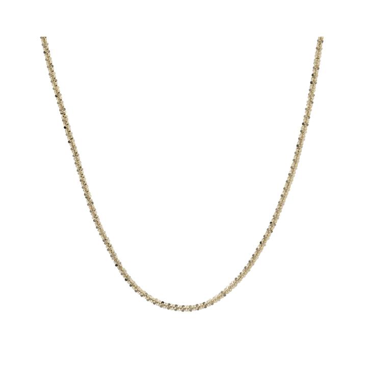 Made In Italy 14k Yellow Gold 18 Criss-cross Chain Necklace