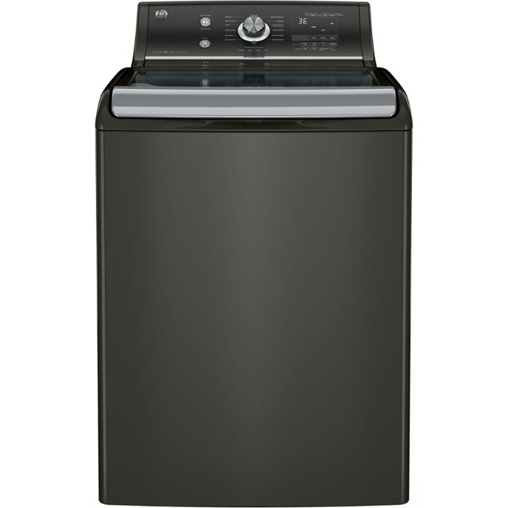Ge Energy Star 5.1 Doe Cu. Ft. High Efficiency Capacity Top-loading Washer With Stainless Steelbasket - Gtw810spjmc