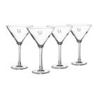 Cathy's Concepts Set Of 4 Personalized Spooky 10-oz. Martini Glasses