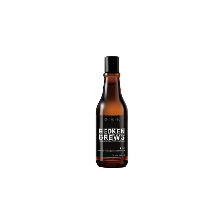 Redken Brew 3-in-1 Shampoo - 10.1 Oz.