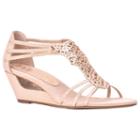 New York Transit Bright Looking Womens Wedge Sandals
