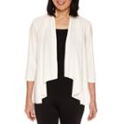 R & M Richards 3/4 Sleeve Knit Shrug