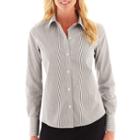 Liz Claiborne Long-sleeve Wrinkle-free Oxford Shirt