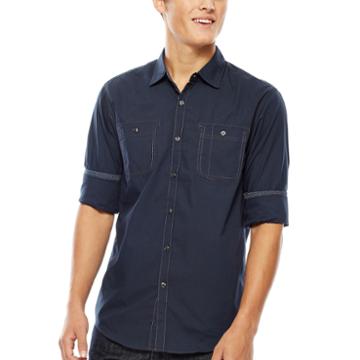 Michael Brandon Roll-sleeve Shirt