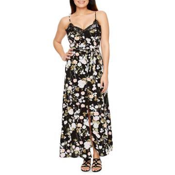 Premier Amour Sleeveless Floral Maxi Dress