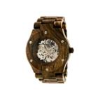 Earth Wood Grand Mesa Automatic Olive Bracelet Watch Ethew3104