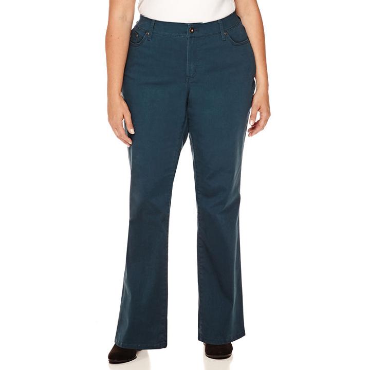 St. John's Bay Straight-leg Jeans - Plus (31/29 Short)