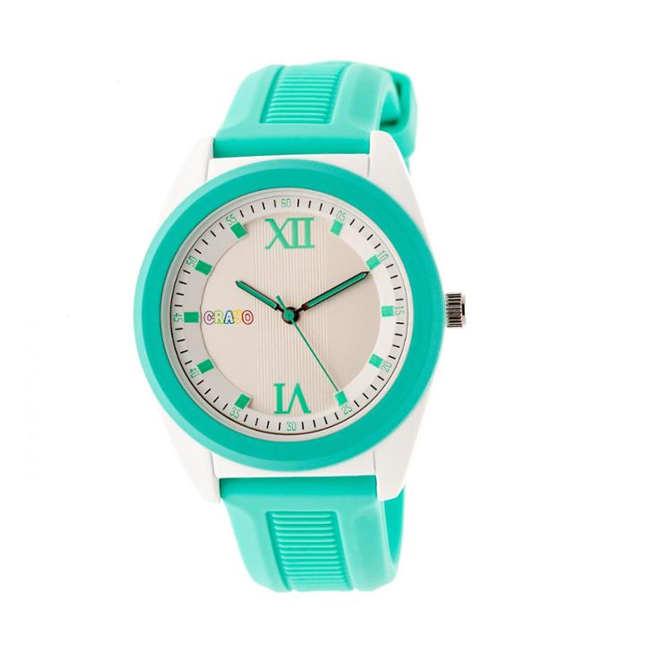 Crayo Unisex Blue Strap Watch-cracr3606