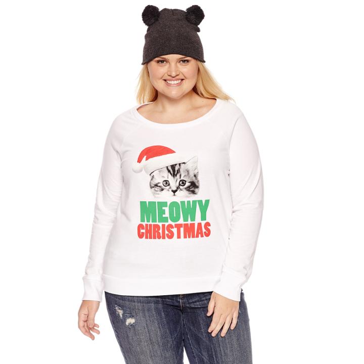 Sweatshirt + Beanie Combo- Juniors Plus