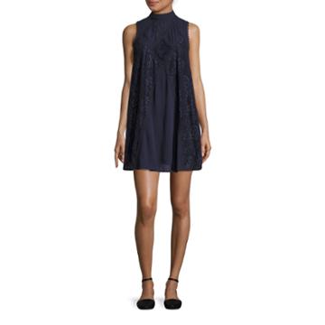 Hint Of Mint Sleeveless A-line Dress-juniors
