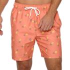 Arizona Pineapple Print Swim Shorts