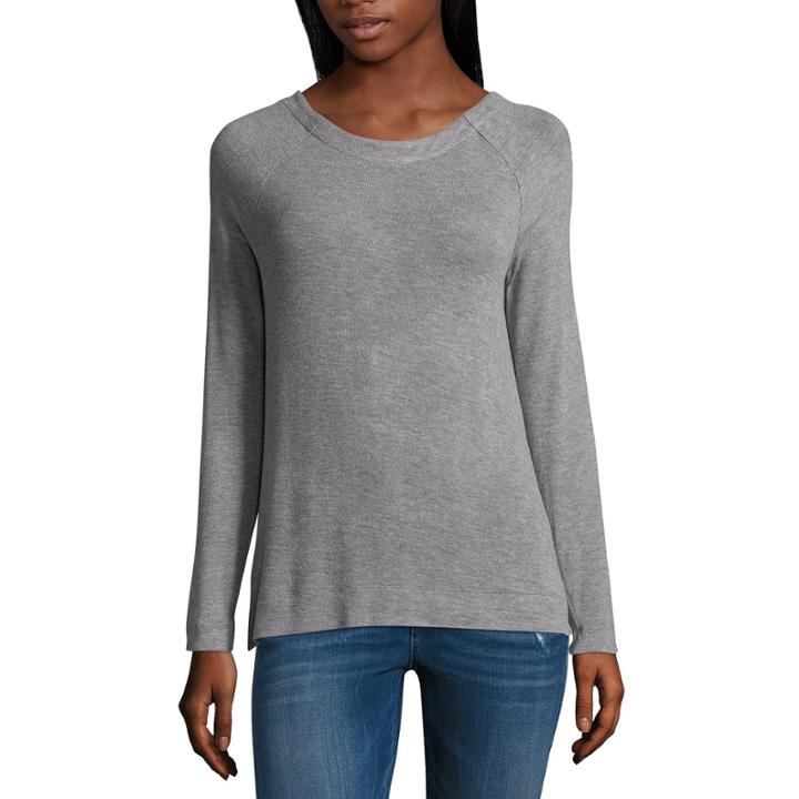Libby Edelman Long Sleeve X-back Tee