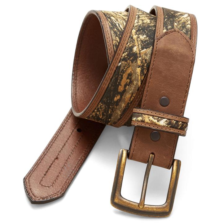 John Deere™ Camouflage Strap Leather Belt