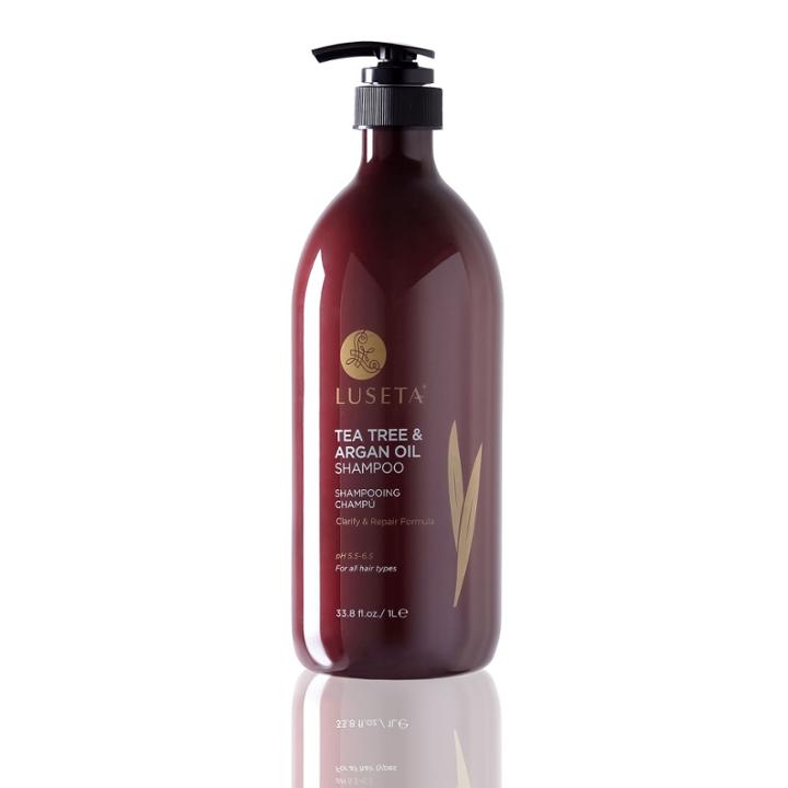 Luseta Beauty Tea Tree & Argan Oil Shampoo - 33.8 Oz.