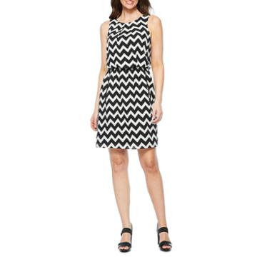 S.l. Fashions Sleeveless Blouson Dress
