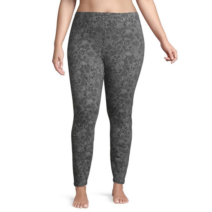 Flirtitude Printed Leggings - Juniors Plus