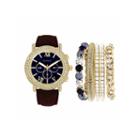 Rocawear Womens Brown Strap Watch-rlst1959g329-006