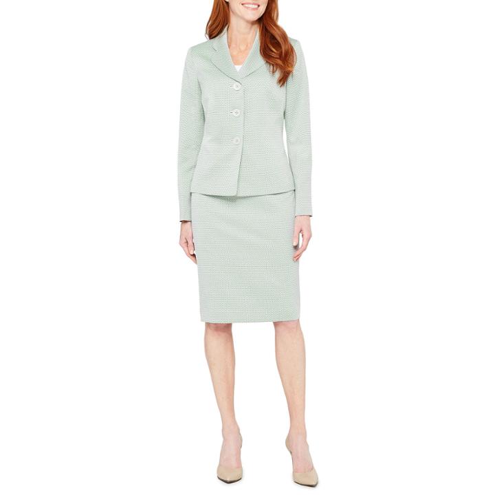 Le Suit Squares Skirt Suit