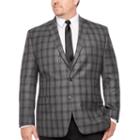 Collection By Michael Strahan Classic Fit Woven Plaid Sport Coat - Big And Tall