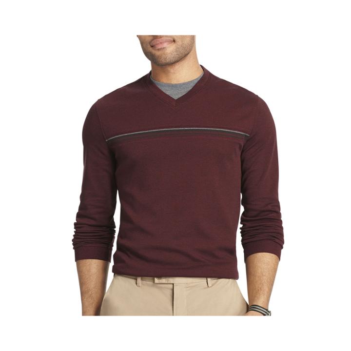 Van Heusen Long-sleeve Jasp Doubler Pullover