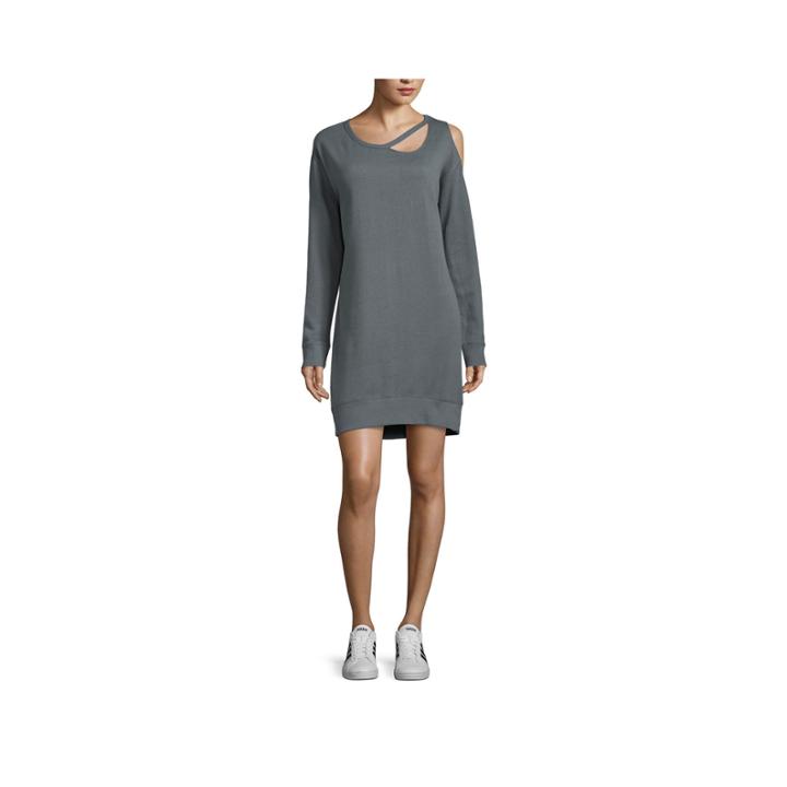 Xersion Studio Cutout Sweatshirt Dress