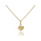 14k Gold Heart Pendant Necklace