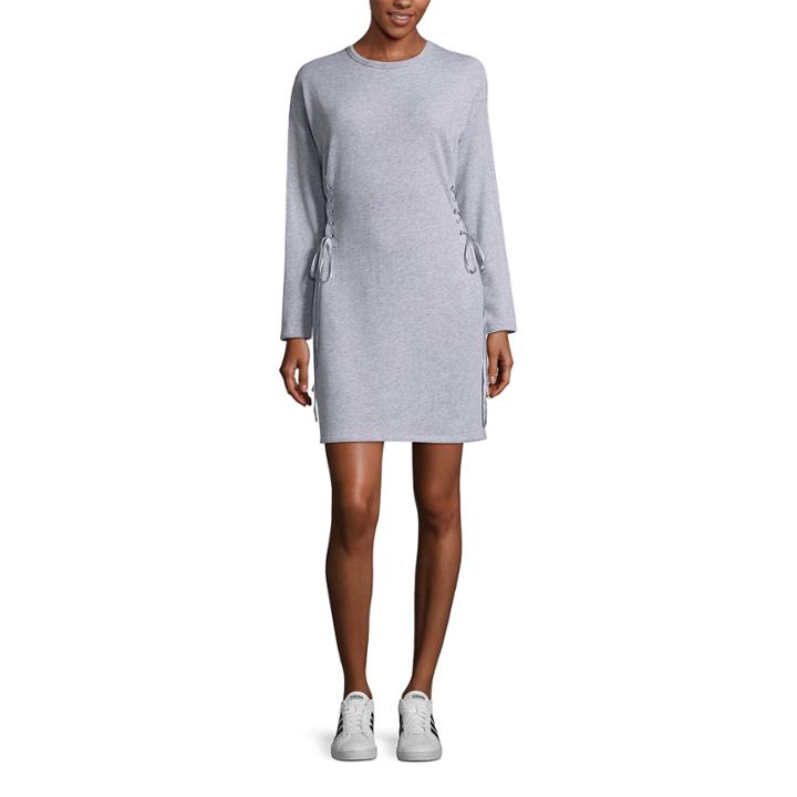 Project Runway Corset Sweatshirt Dress
