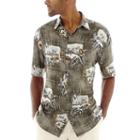 Island Shores&trade; Short-sleeve Printed Rayon Sport Shirt