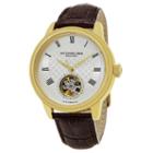 Stuhrling Mens Brown Strap Watch-sp15816