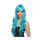 Buyseasons Desire Wig Aqua Womens 2-pc. Dress Up Accessory