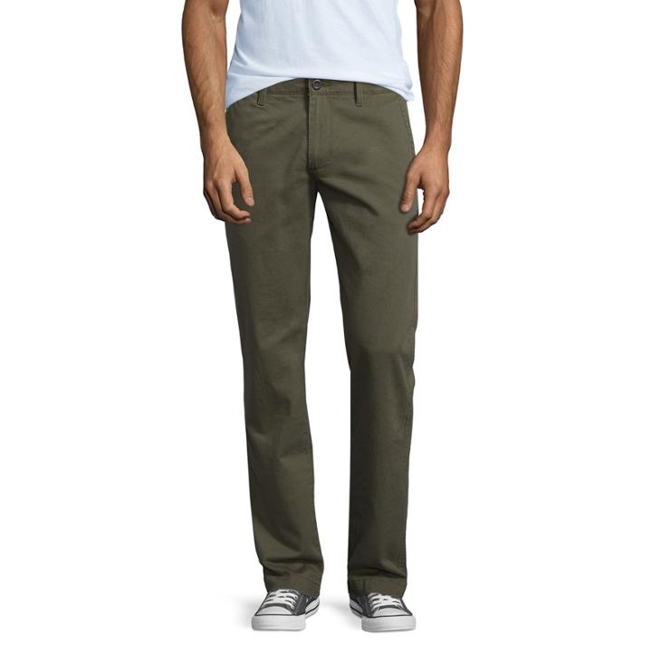 Arizona Slim Fit Flat Front Pants