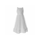 Keepsake Short Sleeve Soutache Bodice A-line Dress Plus