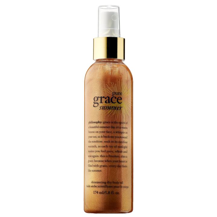 Philosophy Pure Grace Summer Shimmering Dry Body Oil