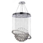 Saturn Collection 9 Light Chrome Finish And Clearcrystal Galaxy Chandelier